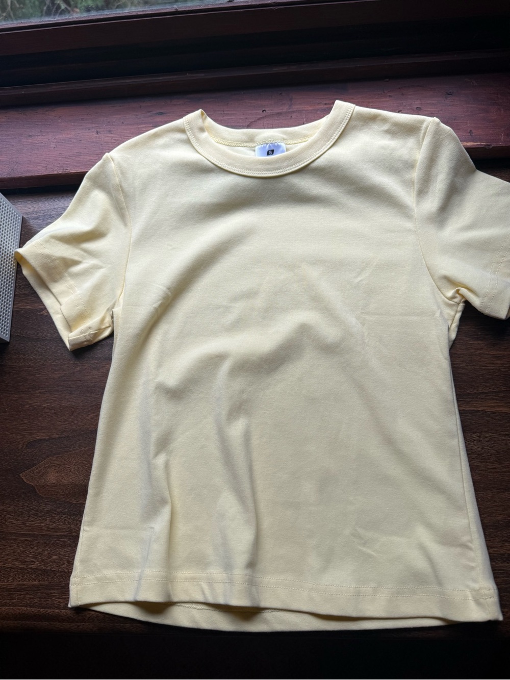 Classic Short Sleeve Tee - Soft Yellow